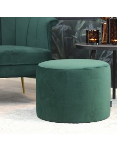 Anna puf i velour Ø50 x H37... 2