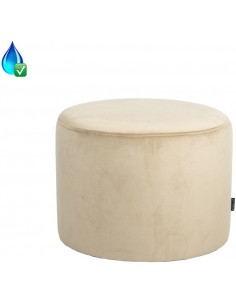 Anna puf i velour Ø50 x H37...