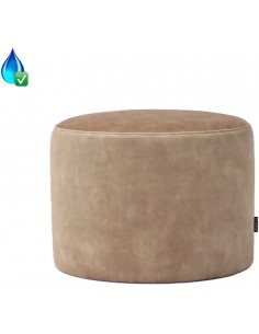 Beau puf i velour Ø50 x H37...