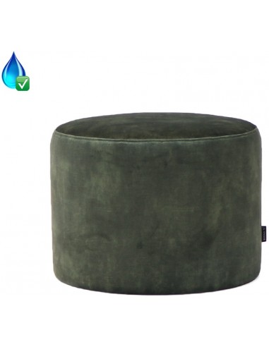 Beau puf i velour Ø50 x H37 cm -...