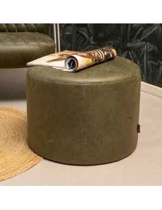 Kyla puf i øko-læder Ø50 x... 2