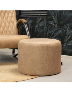 Kyla puf i øko-læder Ø50 x... 2