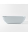 ROCK fritstående badekar 170 x 70 cm Solid surface - Babyblå