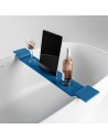 EASY hylde til badekar B86 cm Solid surface - Jeansblå