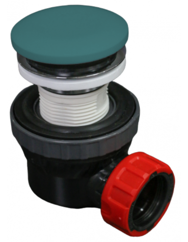 EASY bundventil pop-up 1 1/4" Solid...