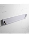 EASY hylde til badeværelset 149,5 x 29,5 cm Solid surface - Svag grå