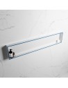 EASY hylde til badeværelset 149,5 x 29,5 cm Solid surface - Talkum/Jeansblå