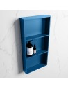 EASY hylde til badeværelset 59,5 x 29,5 cm Solid surface - Jeansblå
