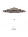 Kalife parasol i polyester Ø300 cm - Taupe