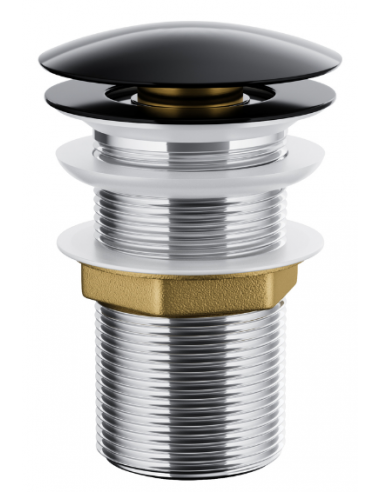 Pop-up bundventil 40 mm - Sort