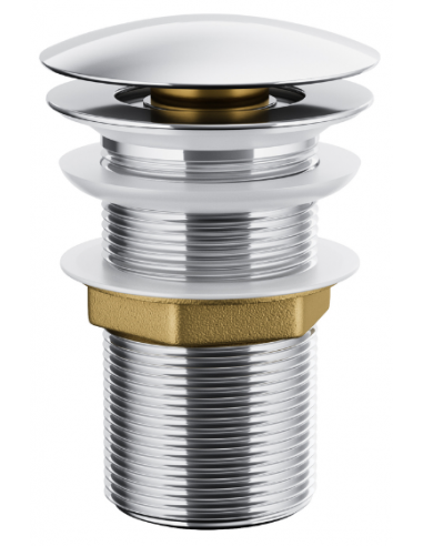 Pop-up bundventil 40 mm - Krom