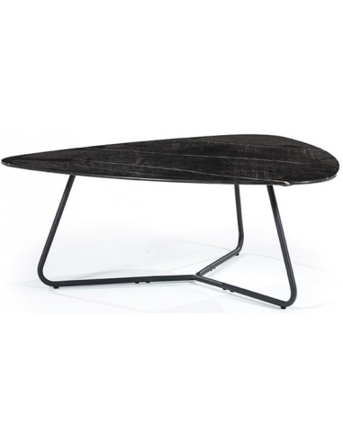 Neno sofabord i metal og glas 85 x 95...