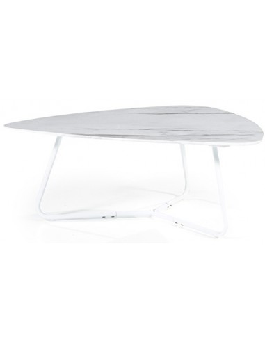 Neno sofabord i metal og glas 75 x 85...