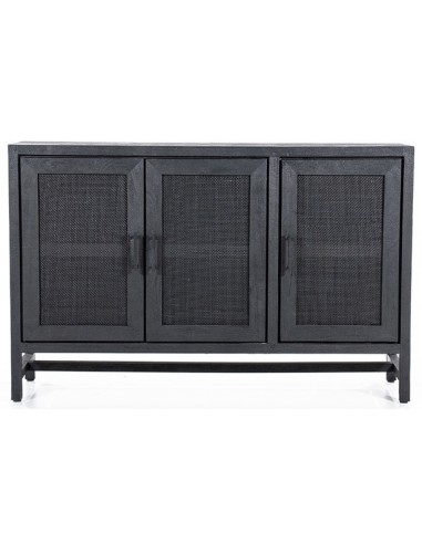 Vic Sideboard i mangotræ B125 cm - Sort