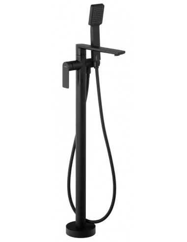 TRINO Badekar armatur H84 cm - Mat sort