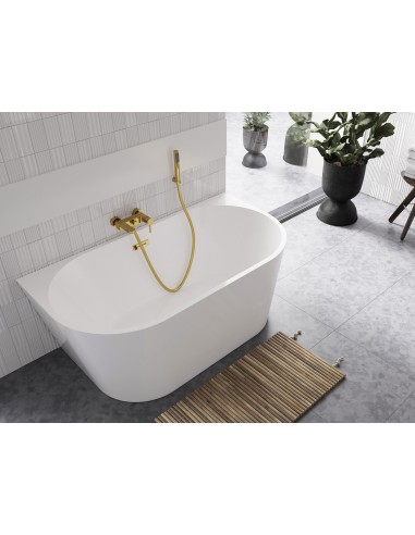 VICA Vægmonteret badekar 150 x 80 cm...