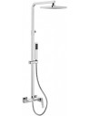 ASPIRA brusesæt m/mixer H88 cm - Krom