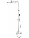 MODERN brusesæt m/mixer H96 - 138 cm - Krom