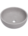 APO håndvask i marmor Ø38 cm - Grå marmor
