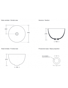 DOME Bordmonteret håndvask... 2