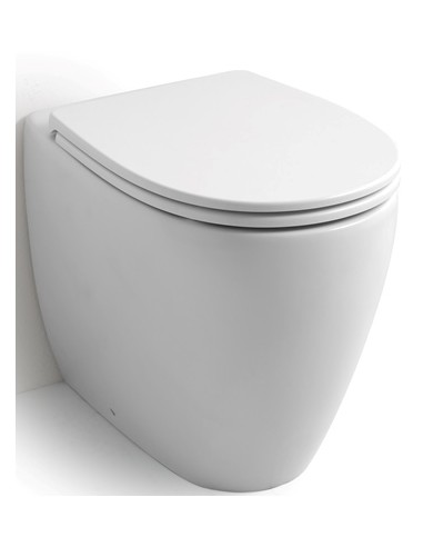 BASIC CIRCLE Gulv til væg toilet D51...