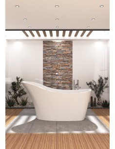 SOKKA fritstående badekar...