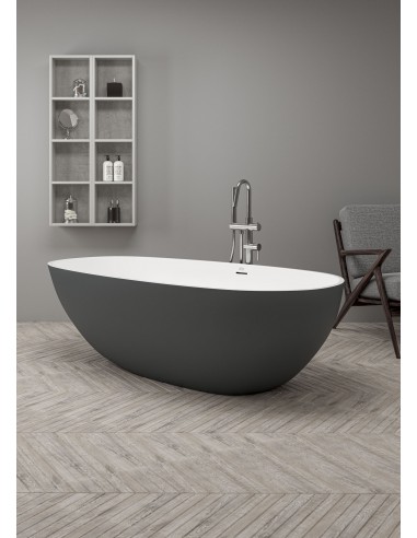 TAY fritstående badekar 185 x 85 cm...