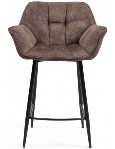 Carnaby barstol i polyester og metal...