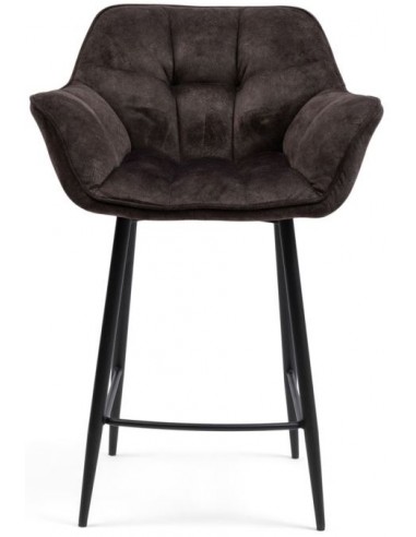 Carnaby barstol i polyester og metal...