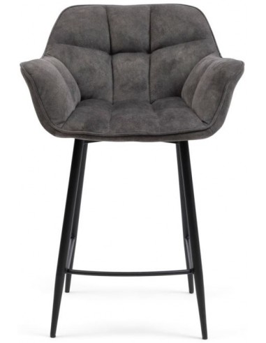 Carnaby barstol i polyester og metal...