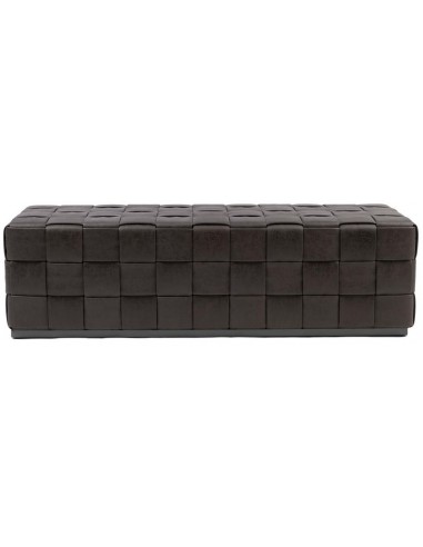 Bænk i pellini læder og metal B160 cm...