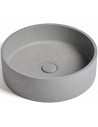 Ideavit Ora bordmonteret håndvask Ø39 cm Beton - Grå