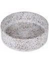 Ideavit Ora bordmonteret håndvask Ø39 cm Beton - Lys terrazzo