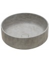 Ideavit Lixir bordmonteret håndvask Ø42 cm Beton - Betongrå