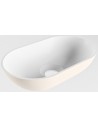 POOLE håndvask 30 x 18 cm Solid surface - Talkum/Linned