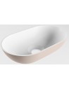 POOLE håndvask 30 x 18 cm Solid surface - Talkum/Røg