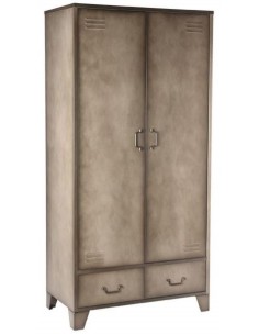 Industrielt skab i metal...