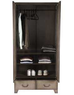 Industrielt skab i metal... 2