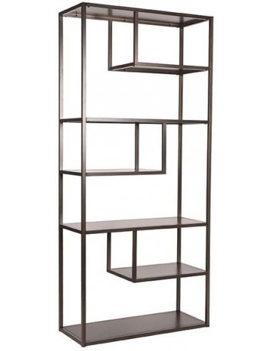 Industriel reol i metal H188 cm -...