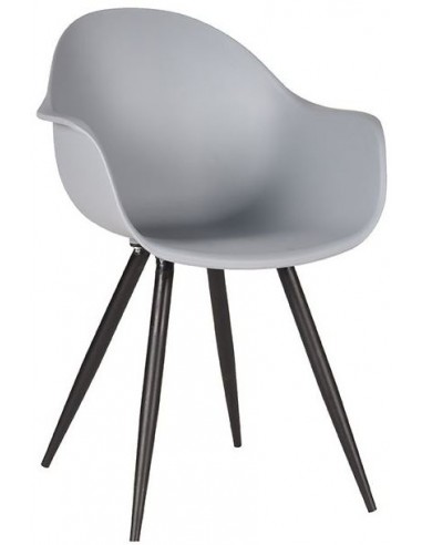 Luca spisebordsstol i metal og...