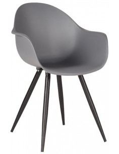 Luca spisebordsstol i metal...