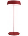 Miram inden-/udendørs trådløs bordlampe H30 cm 2,2W LED - Vinrød