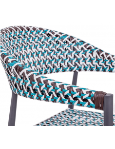 Barstol i syntetisk rattan... 2