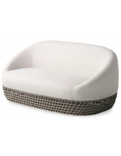 Loungesofa i syntetisk...