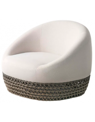 KARMAN Loungestol i syntetisk rattan...