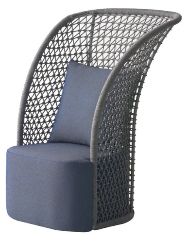 SORA Loungestol med skammel i...