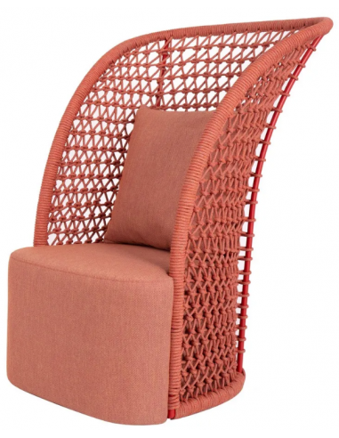 SORA Loungestol med skammel i...