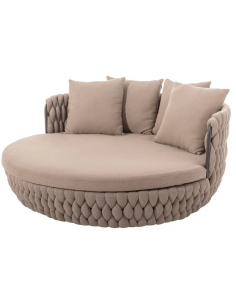 Rund solseng i aluminium og...