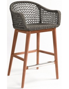 Have Barstol i teaktræ og...