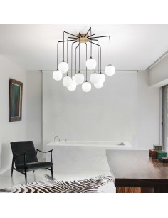 Rhapsody Loftlampe i metal... 2